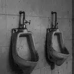 White Ceramic Sink With Faucet