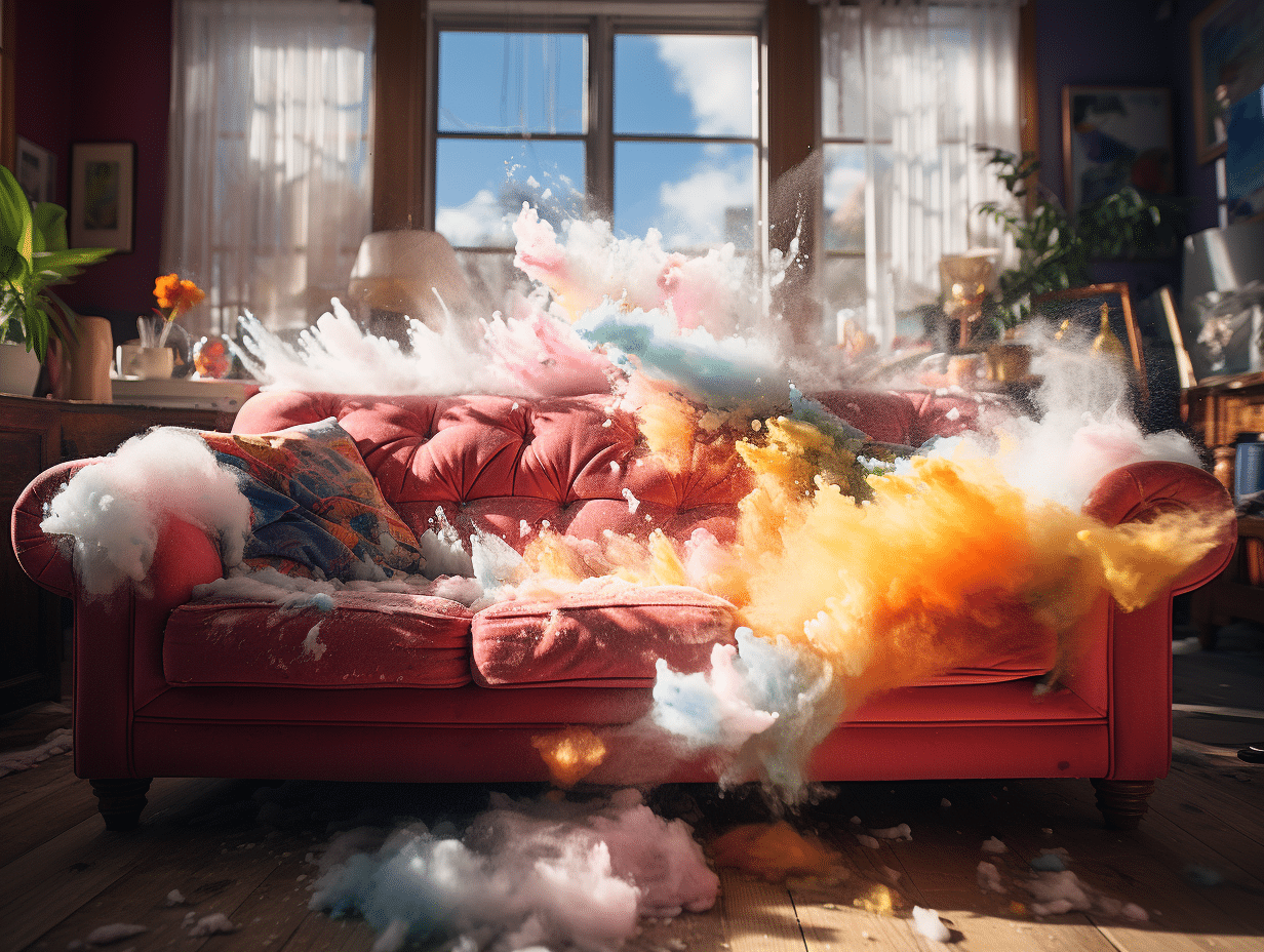 Canapé en tissu comment le nettoyer grâce à la bicarbonate de soude?