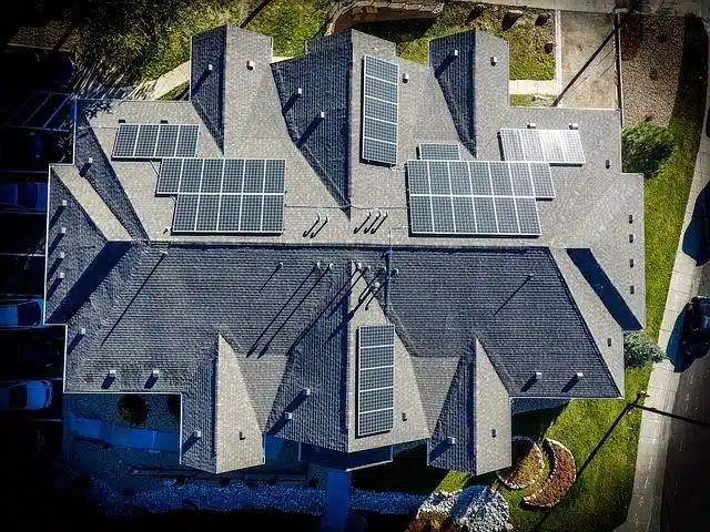 maison panneau solaire