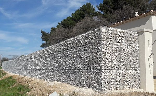 Quelle fondation pour mur en gabions ?