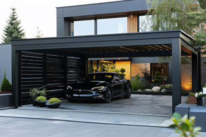 Élégance et protection avec un carport en aluminium sur mesure