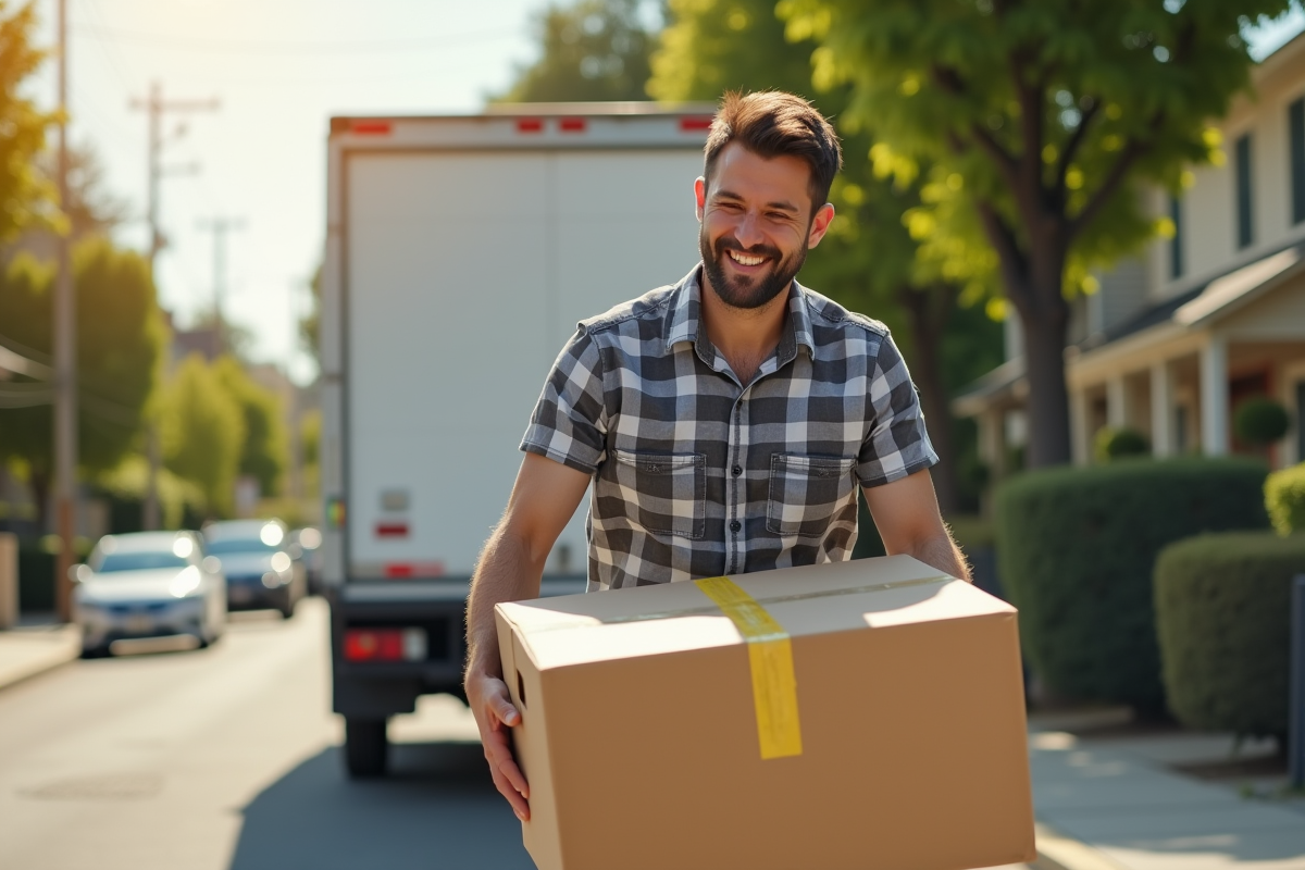 déménagement cartons