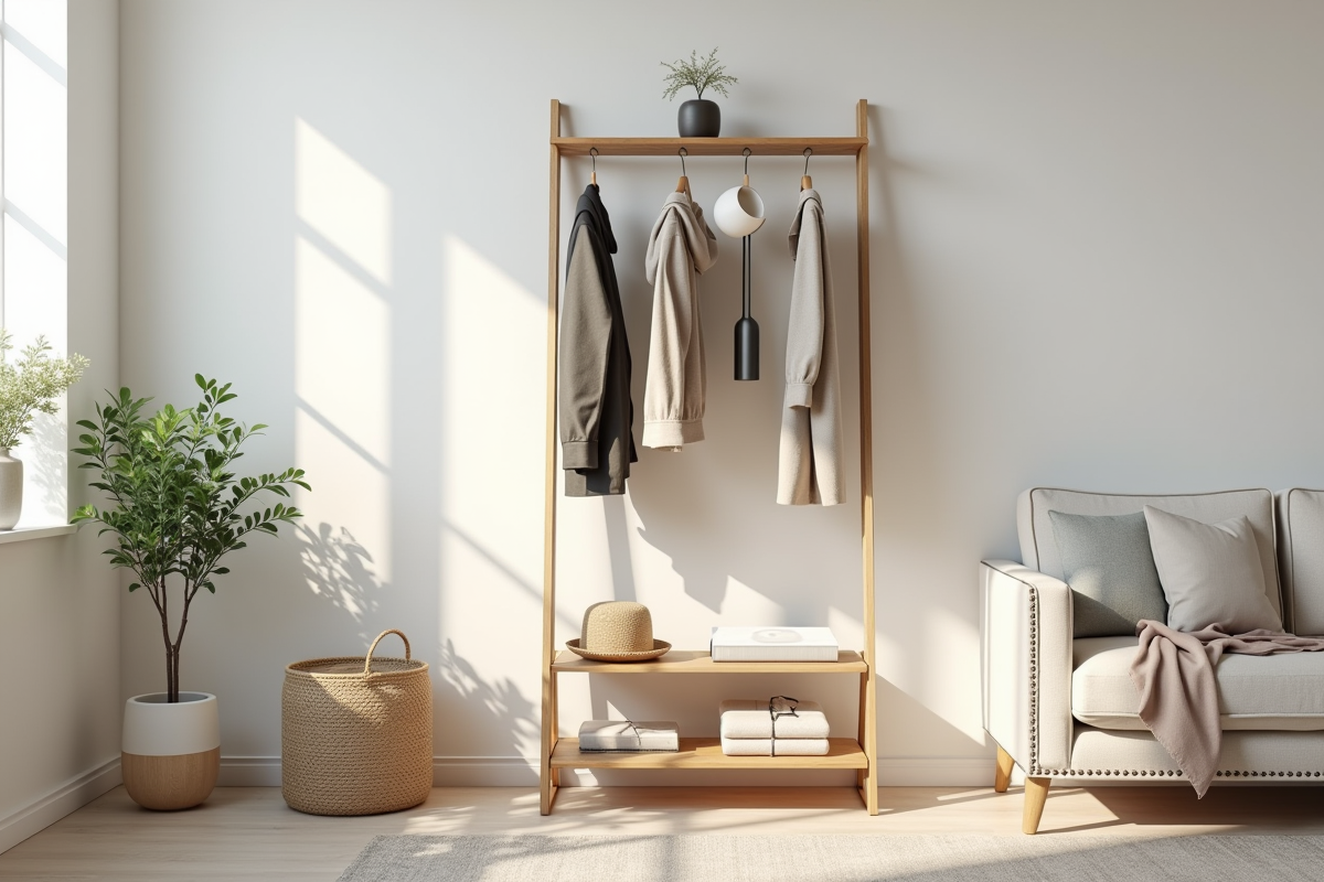 Étagère porte-manteau : les tendances design à adopter pour un intérieur contemporain