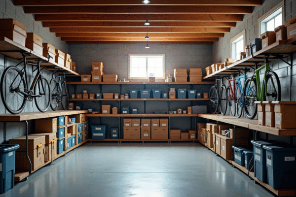 Maximiser l’espace de rangement au sous-sol : astuces et solutions pratiques
