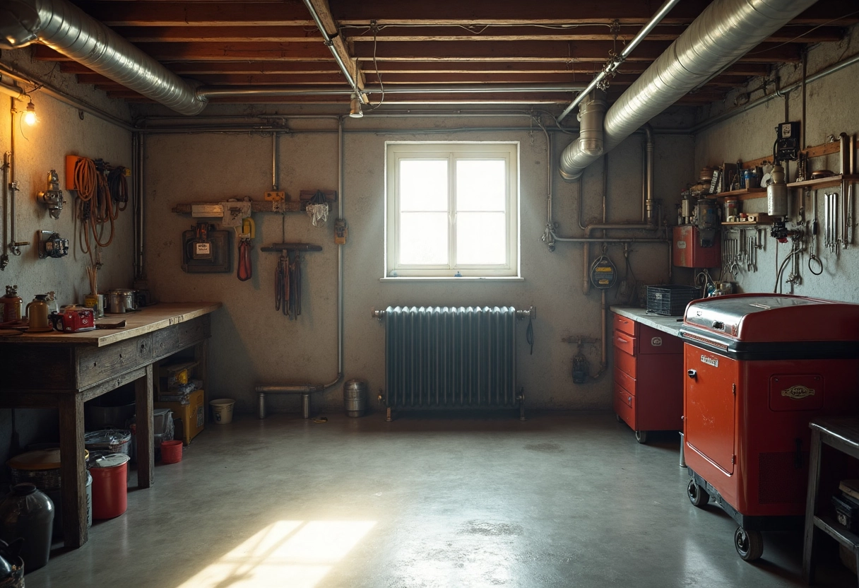 chauffage sous-sol